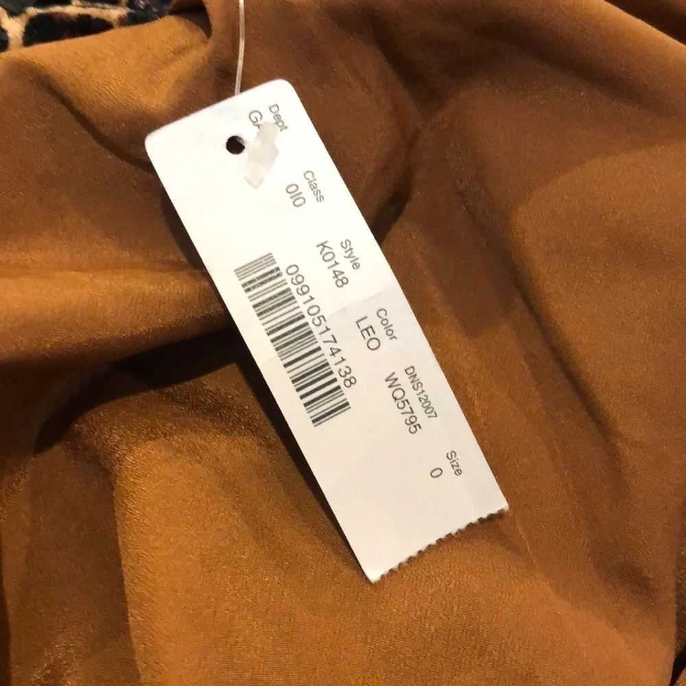 J. Crew Velvet Leopard Wrap Dress 0